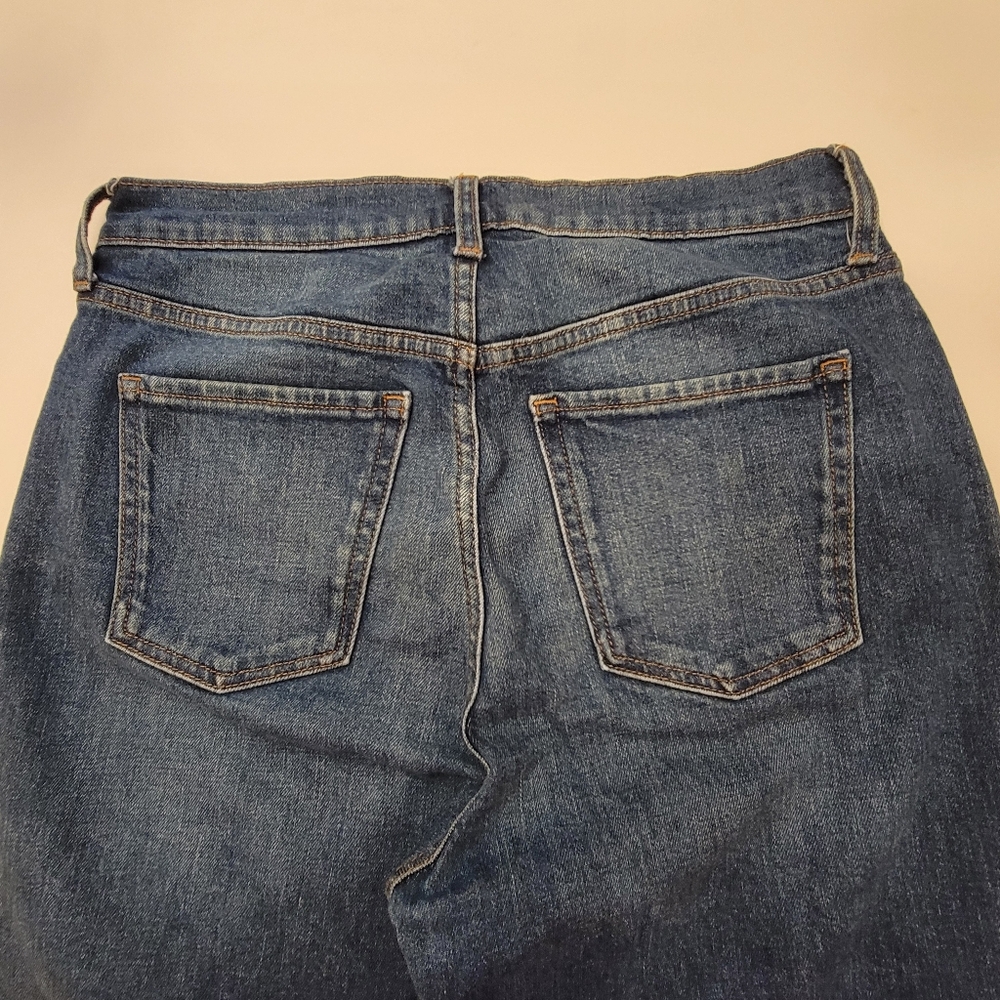 Old Navy Sky-Hi Straight Extra High Rise Relaxed Fit 32x27 Womens Size 8 - Picture 8 of 13